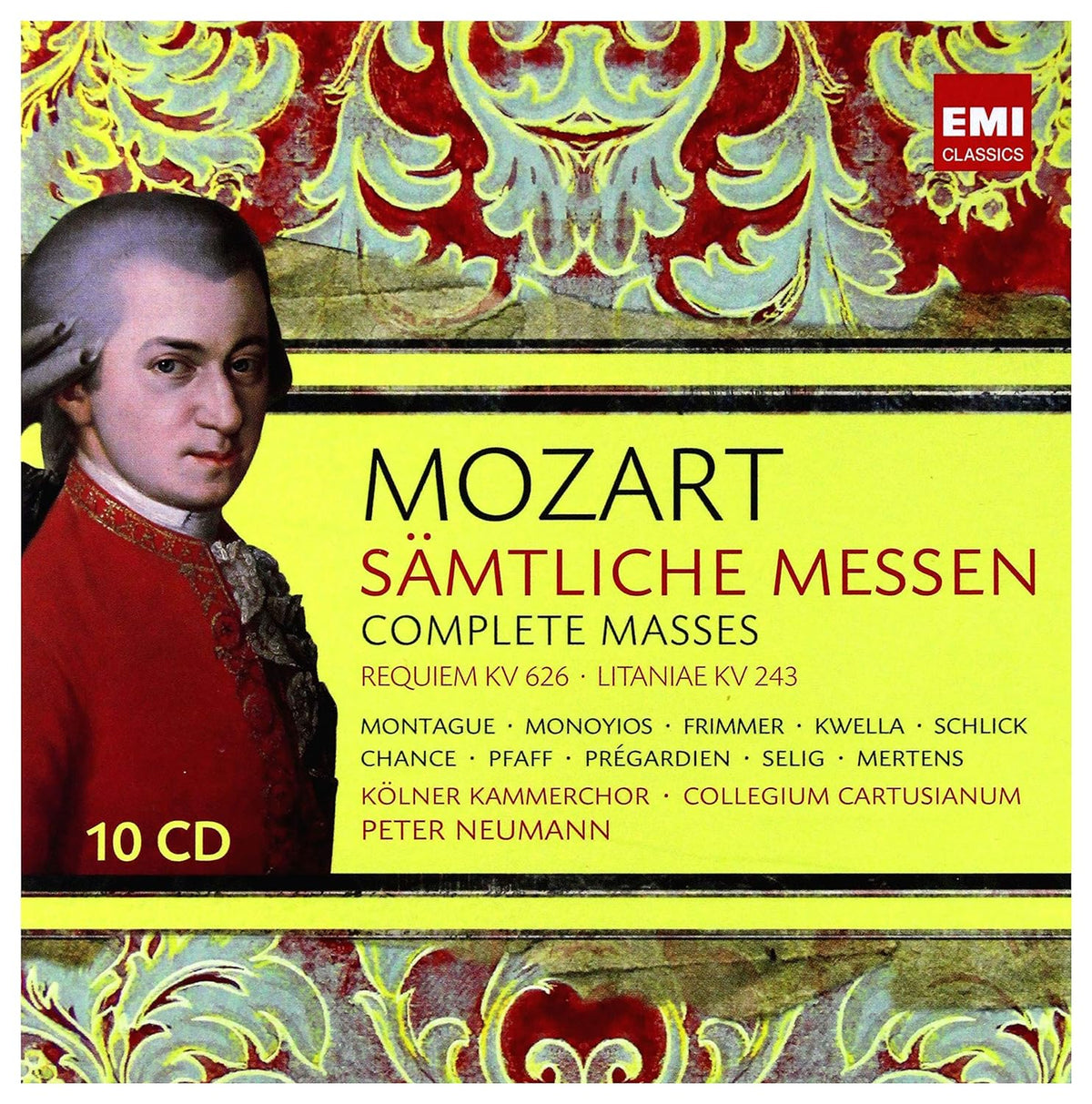 Mozart: Complete Masses - Choir and Orchestra of the Collegium Cartusianum, Peter Neumann(10 CDs)
