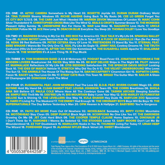 ULTIMATE CAR ANTHEMS (5 CDS)