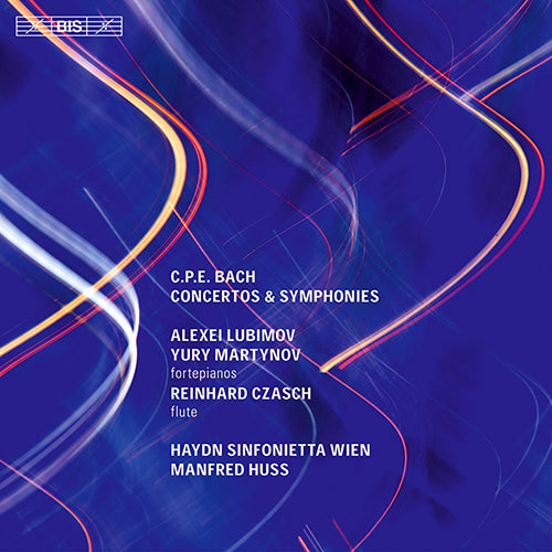 Bach, C.P.E.: Double Concerto, Wq. 46 / Flute Concerto, Wq. 166 / Sinfonias, Wq. 183/1, 4 - Lubimov, Martynov, Czasch, Vienna Haydn Sinfonietta, Huss