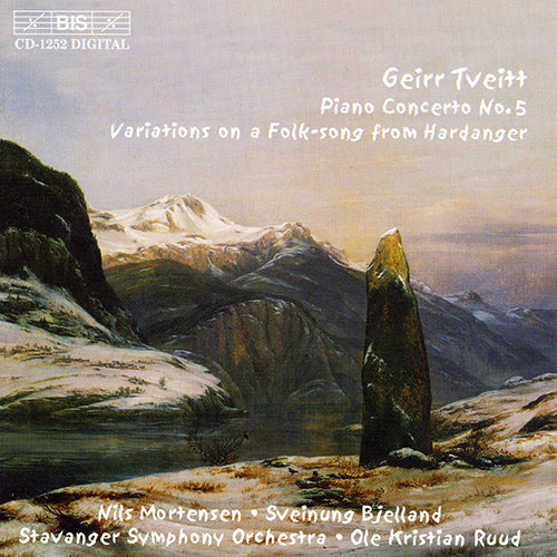 TVEITT: Piano Concerto No. 5 / Variations on a Folk-Song from Hardanger - Bjelland, Sveinung; Mortensen, Nils, Stavanger Symphony Orchestra