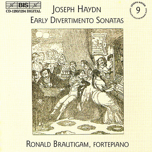 HAYDN: Early Divertimento Sonatas for Keyboard, Nos. 1-20 - Ronald Brautigam (3 CDs)