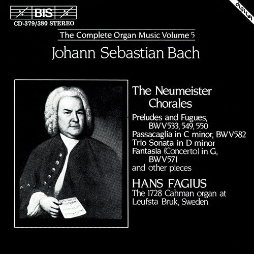 BACH, J.S.: Organ Music (Complete), Vol. 5 - Hans Fagius (2 CDs0