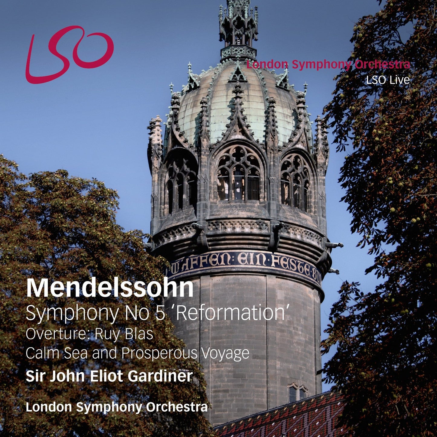 MENDELSSOHN: Symphony No. 5; Overtures - Gardiner, London Symphony Orchestra (1 Hybrid SACD+ 1 Blu-Ray Audio)