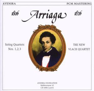 ARRIAGA: String Quartets 1, 2 & 3 - Vlach Quartet