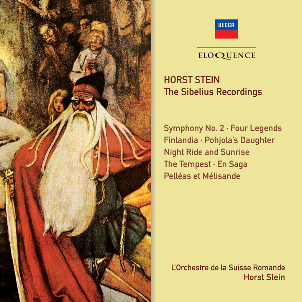 SIBELIUS: The Sibelius Recordings - HORST STEIN, L'ORCHESTRE DE LA SUISSE ROMANDE (3 CDS)