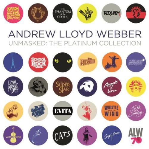 ANDREW LLOYD WEBBER - Unmasked: The Platinum Collection (2 CDs)