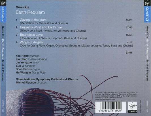 GUAN XIA: EARTH REQUIEM - China National Symphony Orchestra, Michel Plasson