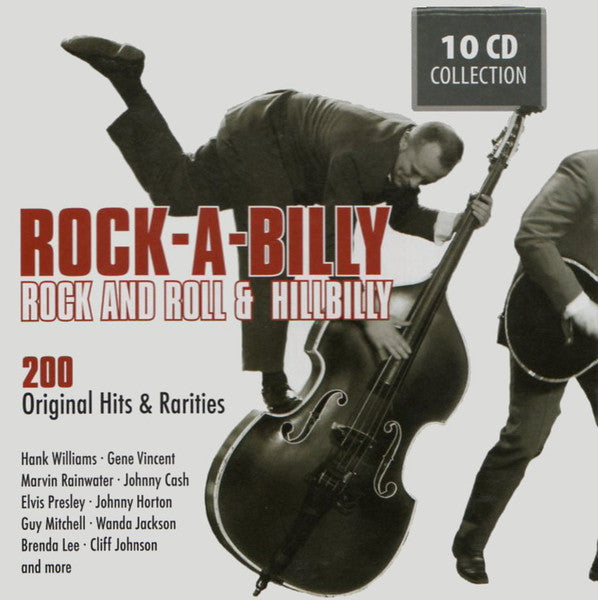 ROCK-A-BILLY: ROCK AND ROLL & HILLBILLY (10 CDS)