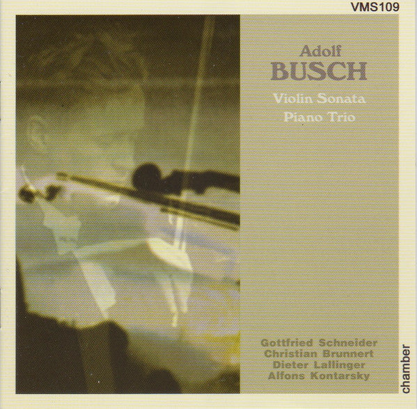 BUSCH: Violin Sonata, Piano Trio - Schneider/Brunnert/Lallinger/Kontarsky