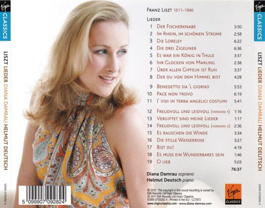 LISZT: SONGS - Diana Damrau, Helmut Deutsch