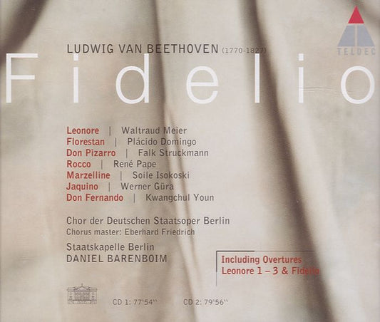 Beethoven: Fidelio - Domingo, Staatskapelle Berlin, Barenboim (2 CDs)