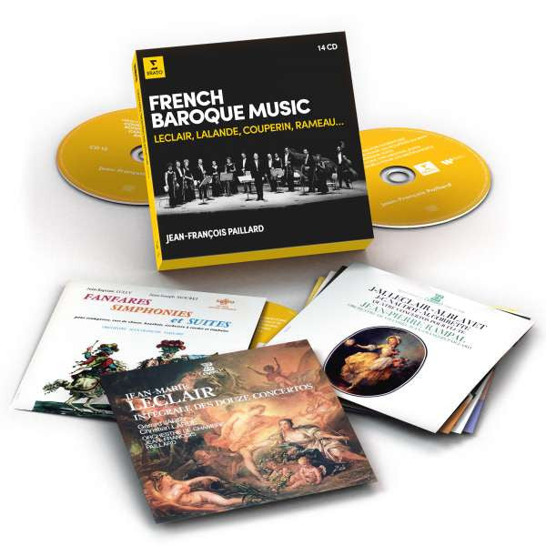 FRENCH BAROQUE MUSIC - Jean Francois Paillard (14 CDs)