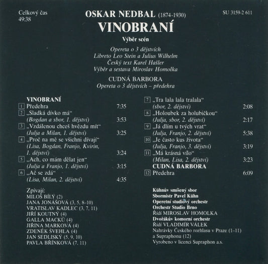 NEDBAL: Vinobrani