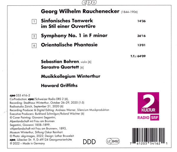 Rauchenecker: Symphony No. 1 - Musikkollegium Winterthur