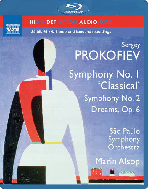 Prokofiev: Symphonies Nos. 1 & 2; Dreams - São Paulo Symphony, Alsop (Blu-ray Audio)
