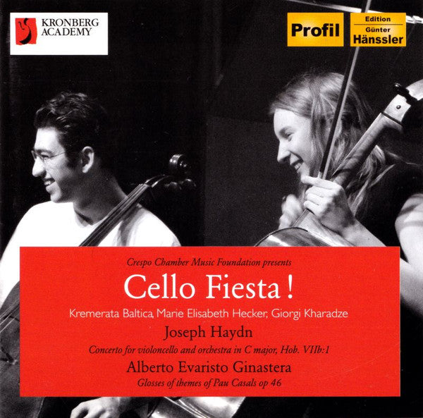 CELLO FIESTA! (Haydn, Tchaikovsky, Azarashvili, Ginastera, Corea) - Elisabeth Hecker, Giorgi Kharadze , Kremeratica Baltica