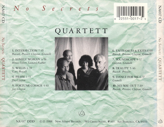 Quartett – No Secrets