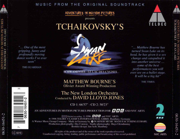 TCHAIKOVSKY: SWAN LAKE - The New London Players (2 CDs)