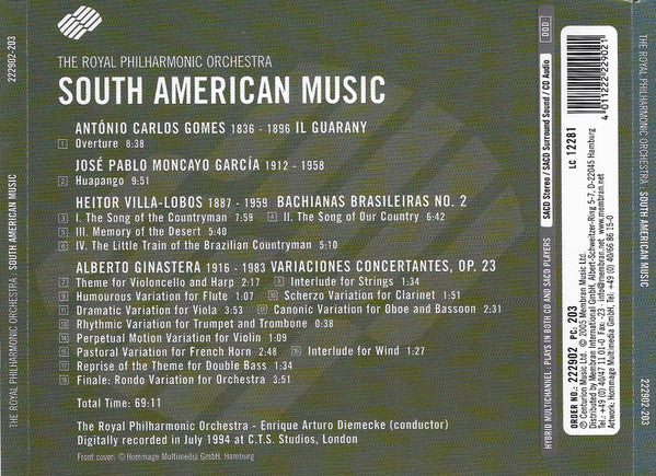 South American Music - Royal Philharmonic Orchestra, Enrique Diemecke (Hybrid SACD)