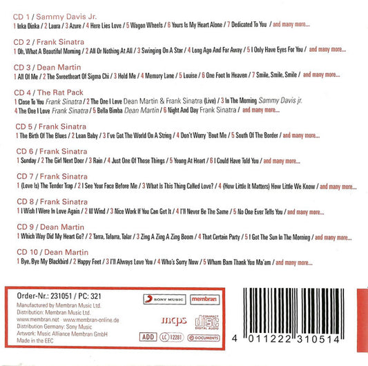 THE RAT PACK (10 CDS)