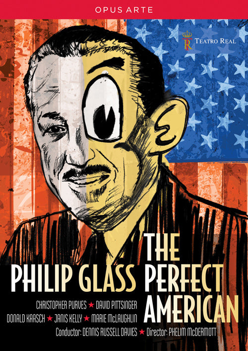 Glass: The Perfect American - Dennis Russell Davies, Madrid Teatro Real (DVD)