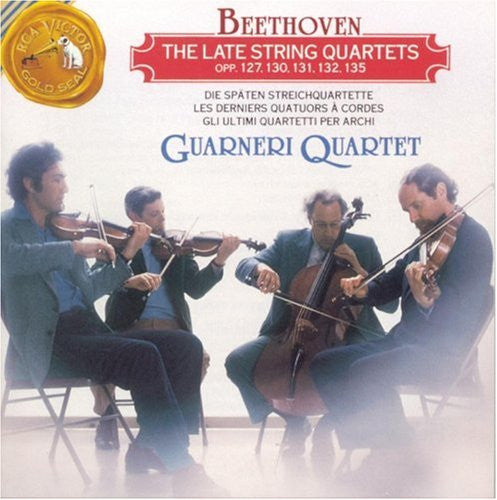 BEETHOVEN: LATE STRING QUARTETS - GUARNERI QUARTET (3 CDS)