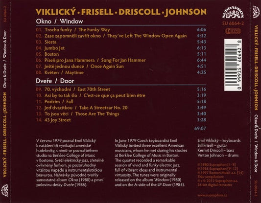 Window & Door - Emil Viklický, Bill Frisell, Kermit Driscoll, Vinton Johnson
