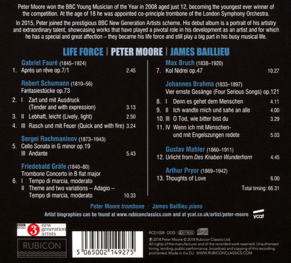 Life Force - Peter Moore