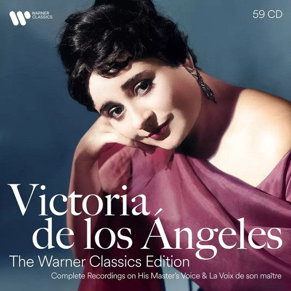 VICTORIA DE LOS ANGELES: The Warner Edition - Complete HMV Recordings (59 CDS)