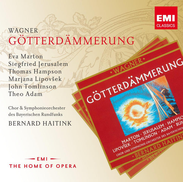 WAGNER: GOTTERDAMMERUNG - HAITINK, BAYERN RUNDFUNK SYMPHONIE ORCHESTER (4 CDS)