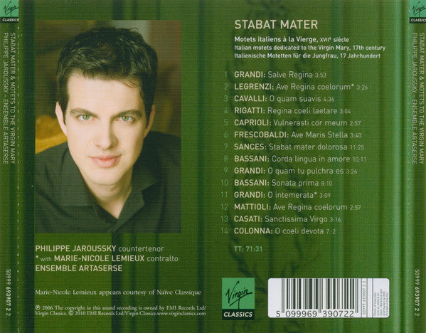 PHILIPPE JAROUSSKY - Stabat Mater