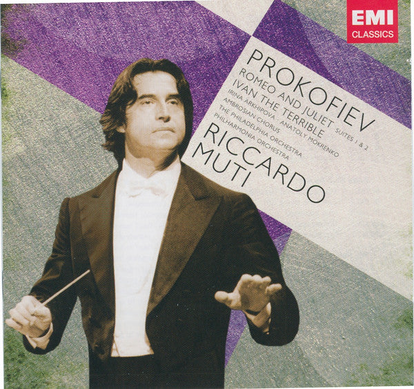 PROKOFIEV: Romeo And Juliet, Suites 1 & 2; Ivan Il Terrible - Riccardo Muti, Philadelphia Orchestra, Philharmonia Orchestra (2 CDs)