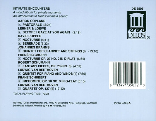 Intimate Encounters: Classical Mood Album