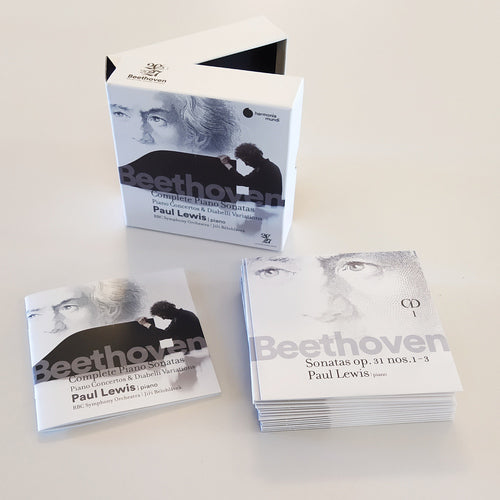 BEETHOVEN: COMPLETE SONATAS & PIANO CONCERTOS - PAUL LEWIS, BBC SYMPHONY (14 CDs)