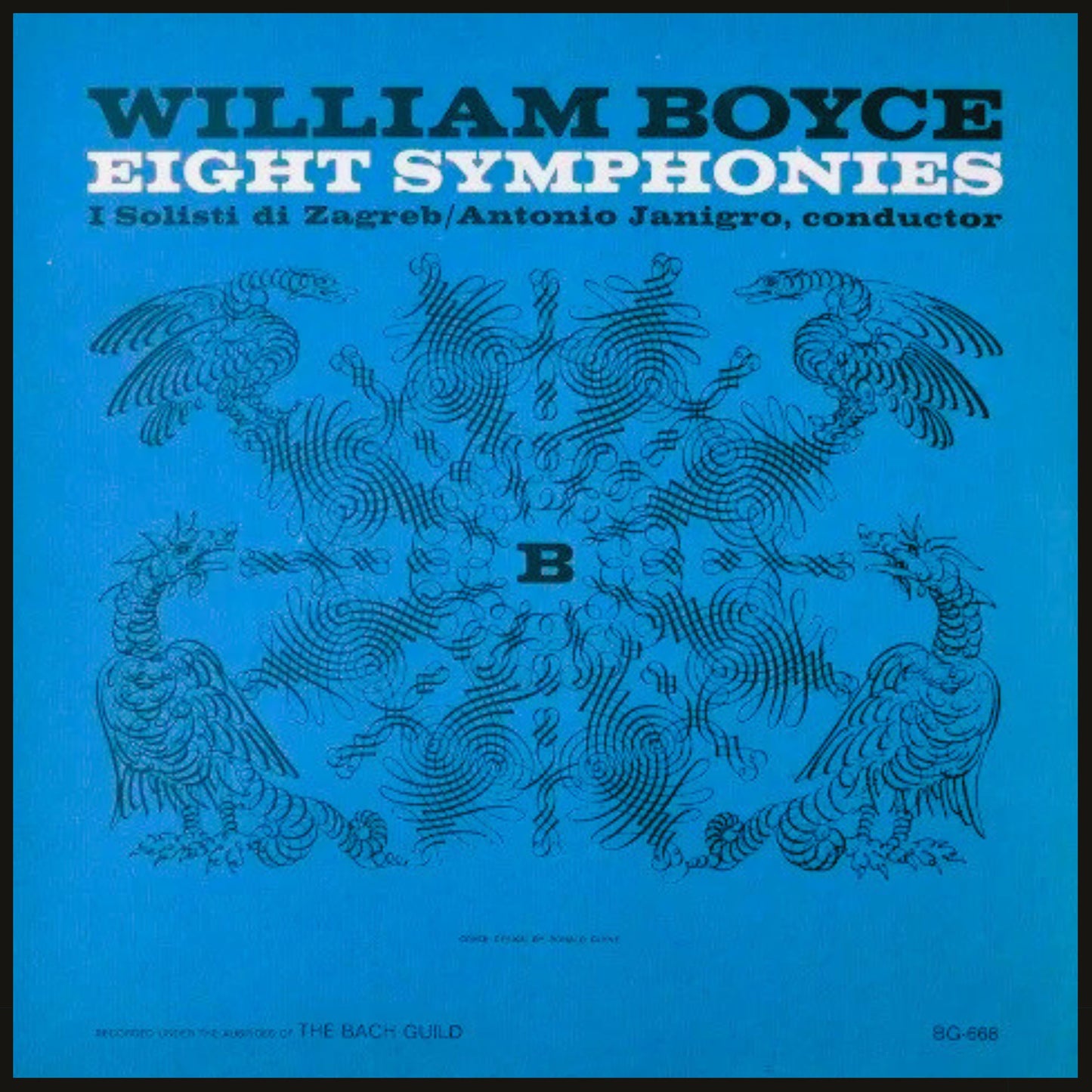 BOYCE: THE EIGHT SYMPHONIES - I Solisti di Zagreb, Antonio Janigro (DIGITAL DOWNLOAD)