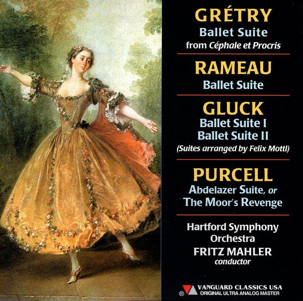 GRETRY/GLUCK/RAMEAU/PURCELL: SUITES - Hartford Symphony Orchestra, Fritz Mahler
