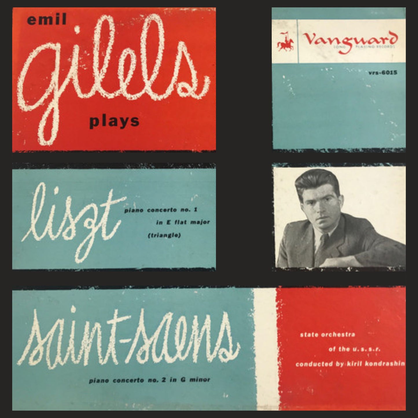 LISZT & SAINT-SAENS: PIANO CONCERTOS - Emil Gilels, Kiril Kondrashin, Russian State Symphony Orchestra (DIGITAL DOWNLOAD)