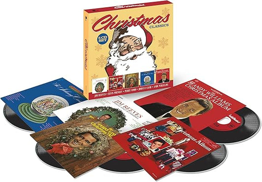 Christmas Classics - Elvis Presley, Perry Como, Johnny Cash, Andy Williams, Jim Reeves (5 CDs)