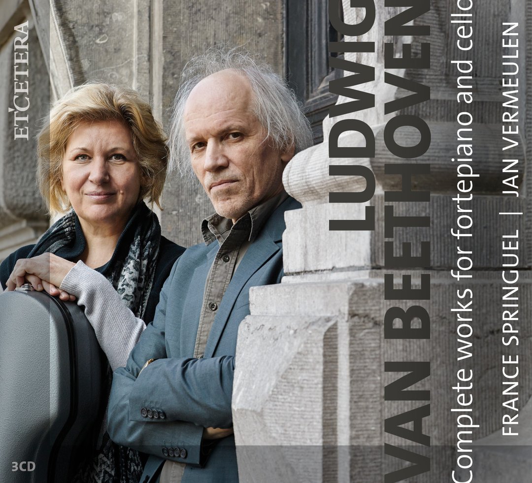 Beethoven: COMPLETE WORKS FOR CELLO AND PIANO - Vermeulen; Springuel (3 CDS)
