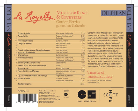 La Royalle: Music for Kings and Courtiers - Gordon Ferries