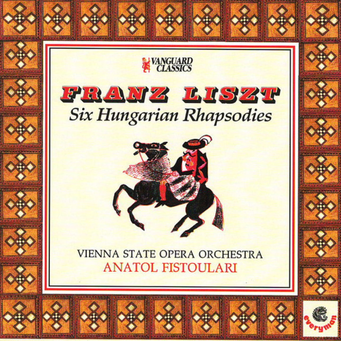 LISZT: 6 HUNGARIAN RHAPSODIES - ANATOL FISTOULARI, VIENNA STATE OPERA ORCHESTRA (DIGITAL DOWNLOAD)