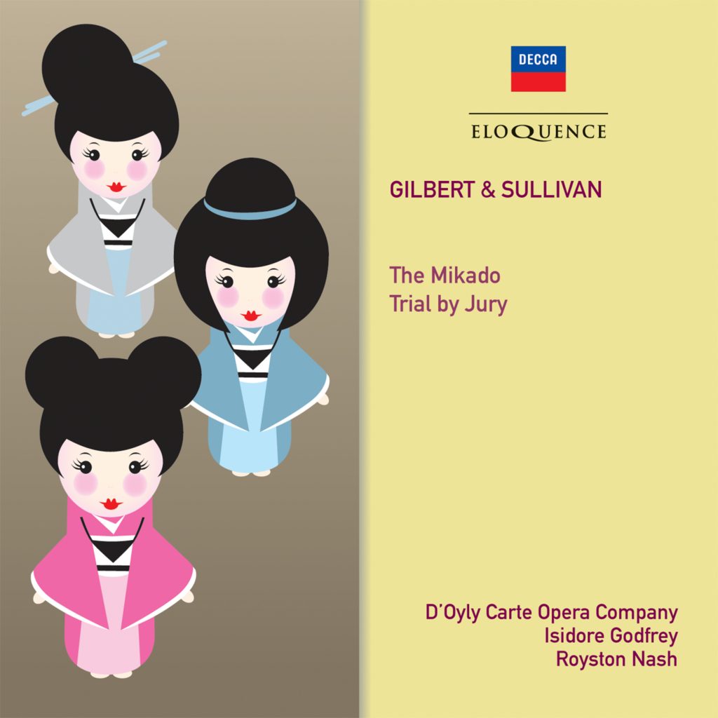 Gilbert & Sullivan: The Mikado, Trial By Jury - D'OYLY CARTE OPERA COMPANY, ISIDORE GODFREY, ROYSTON NASH (2 CDS)