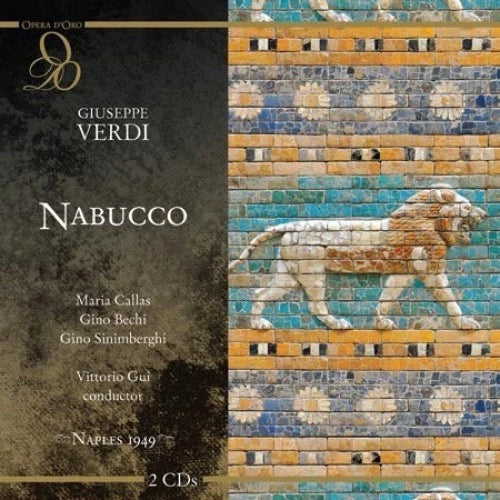 VERDI: Nabucco - Callas/Bechi/Sinimberghi/Teatro San Carlo (2 CDs)