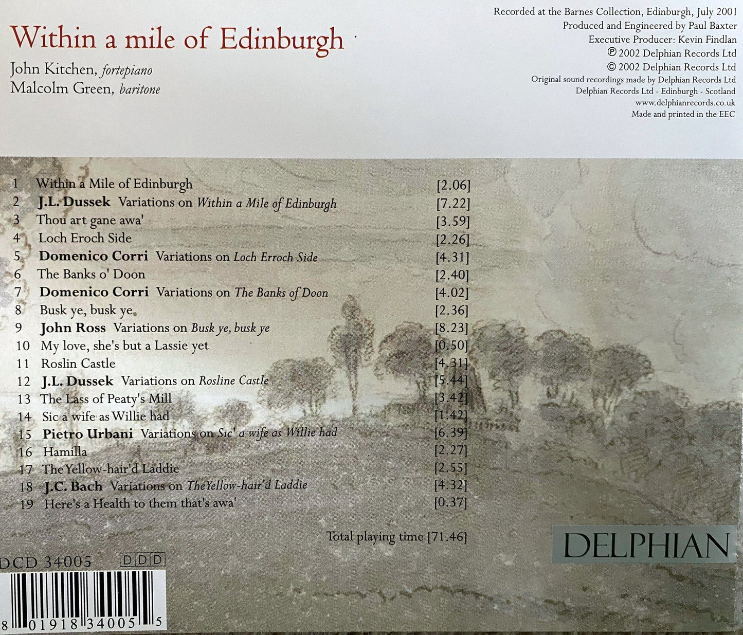 Within a Mile of Edinburgh - John Kitchen, Malcom Green