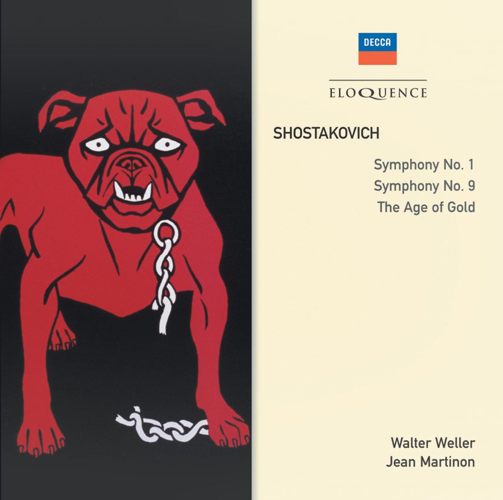 SHOSTAKOVICH: Symphonies Nos. 1 & 9, Age of Gold - Weller, Martinon, L'Orchestre de la Suisse Romande, London Symphony