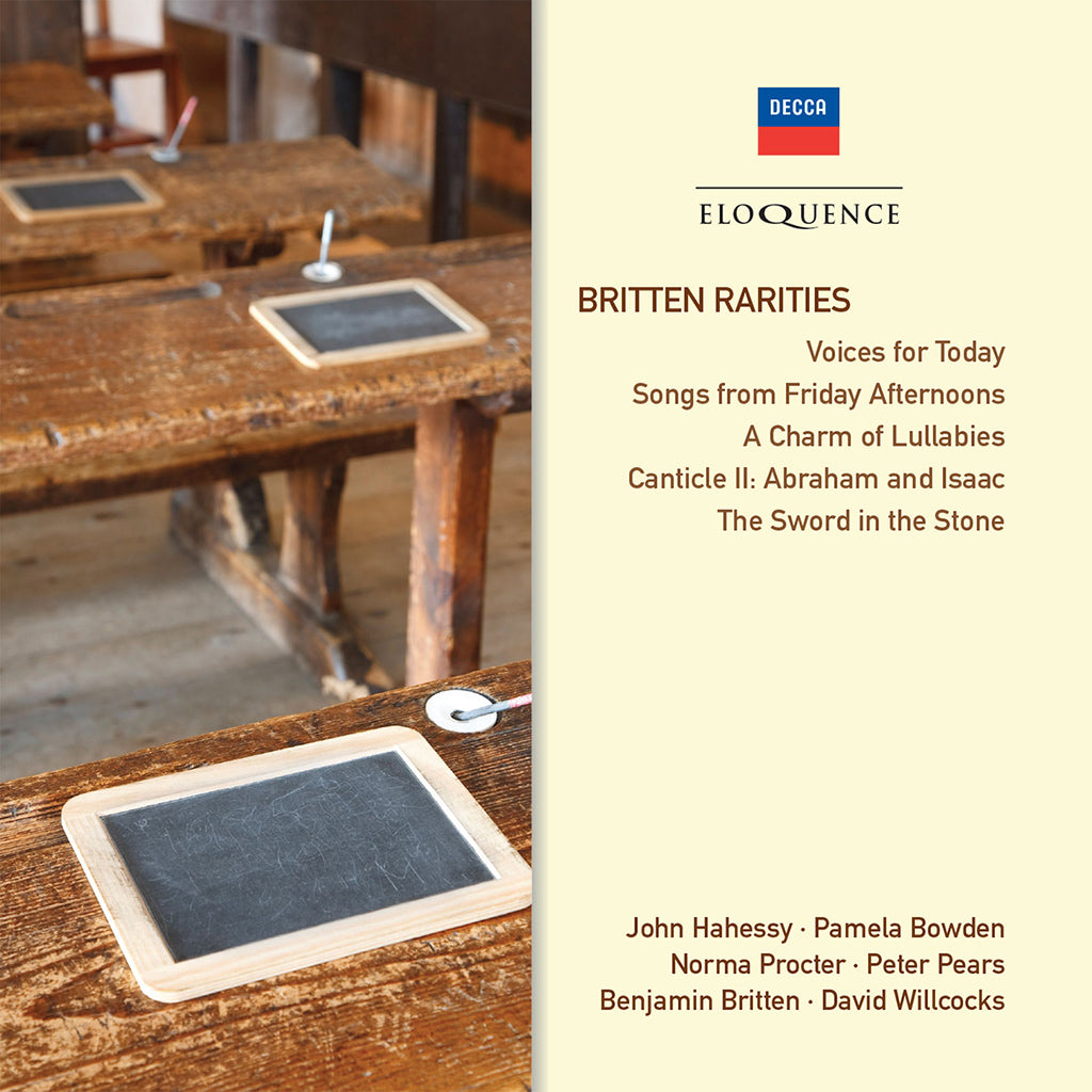 BRITTEN: Rarities - Hahessy, Britten, Pears, Bowden, Gellhorn