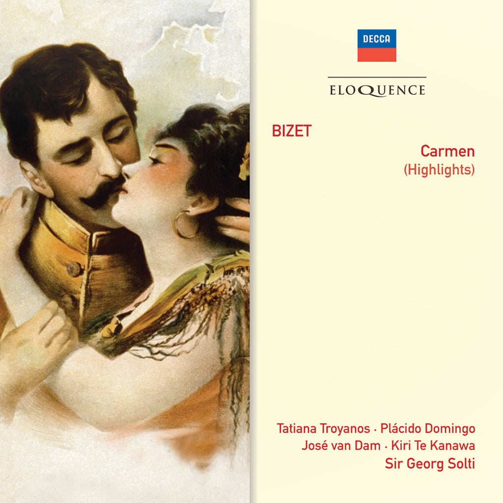 BIZET: Carmen (highlights) - Troyanos, Domingo, te Kanawa, van Dam, Solti, London Philharmonic