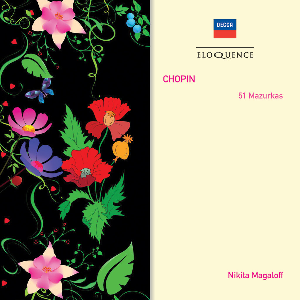 CHOPIN: 51 MAZURKAS - NIKITA MAGALOFF (2 CDS)