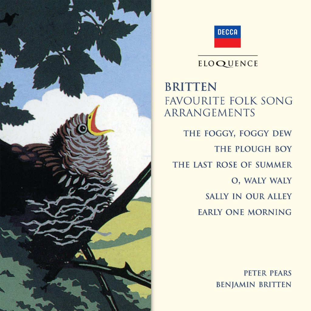 BRITTEN: Favorite Folk Song Arrangements - Pears, Britten