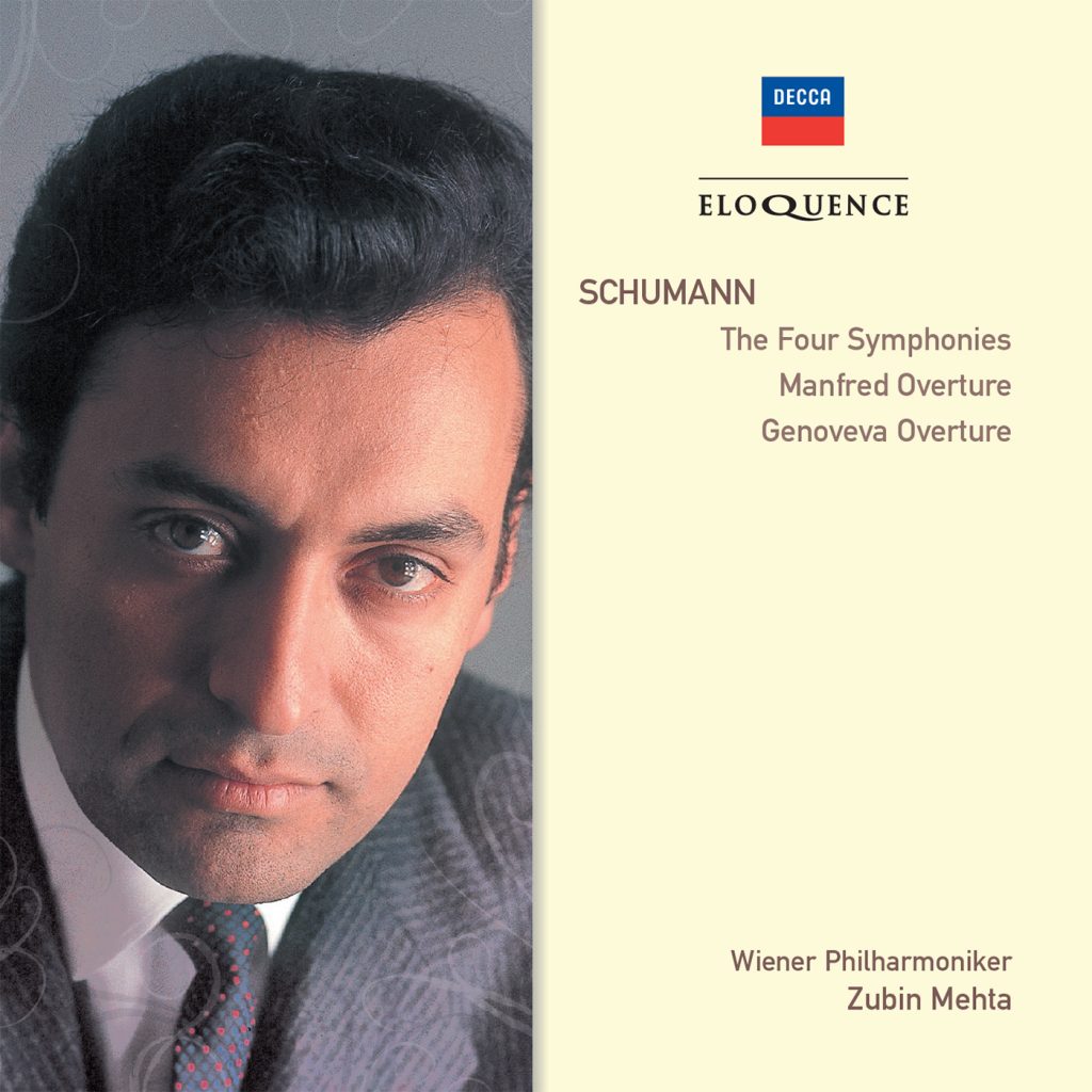 SCHUMANN: 4 Symphonies; Manfred & Genoveva Overtures - Mehta, Vienna Philharmonic (2 CDs)